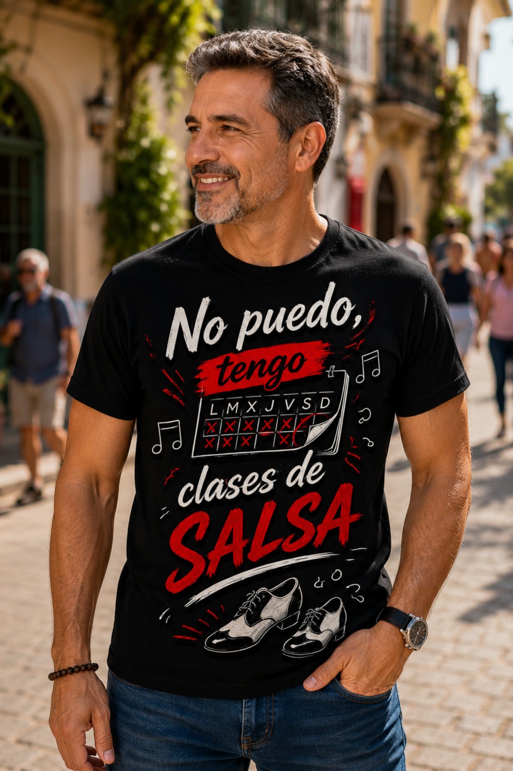 Polo para hombre SXE-H02, Colección Universal Salseros por Excelencia