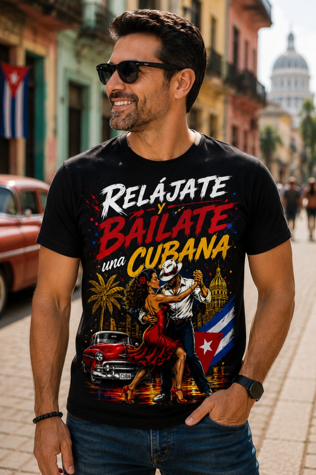 Polo para hombre SXE-H10, Colección Universal Salseros por Excelencia
