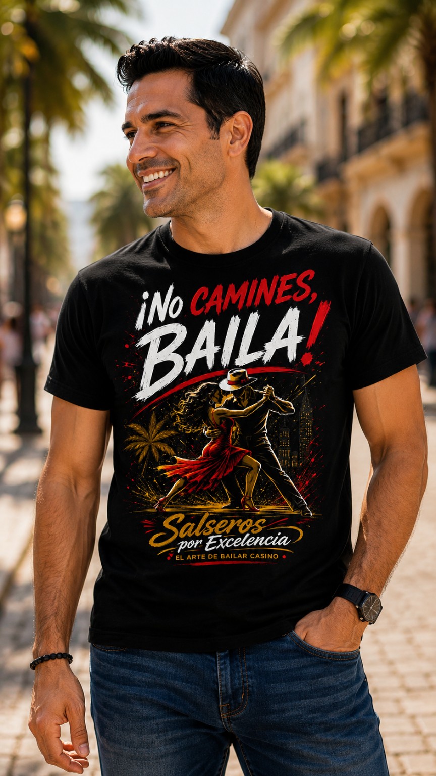 Polo para hombre SXE-H11, Colección Universal Salseros por Excelencia