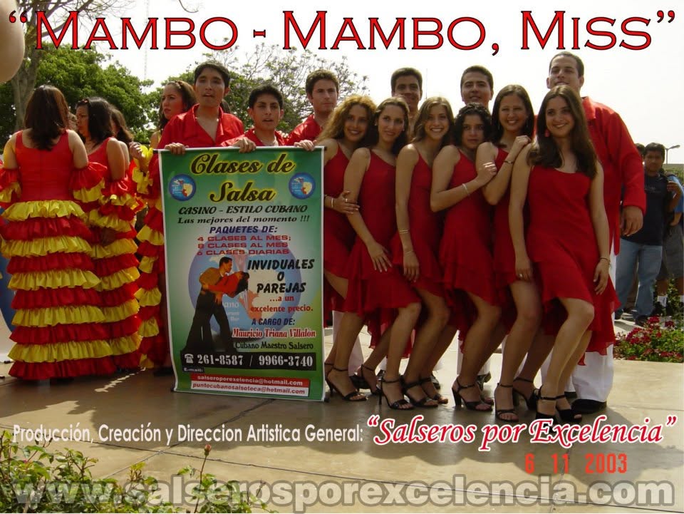 Elenco de Mambo–Mambo, Miss, 2003