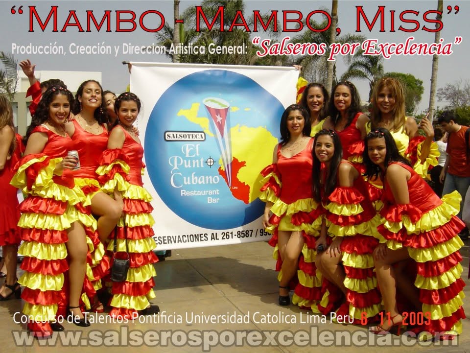 Protagonistas de Mambo–Mambo, Miss, 2003