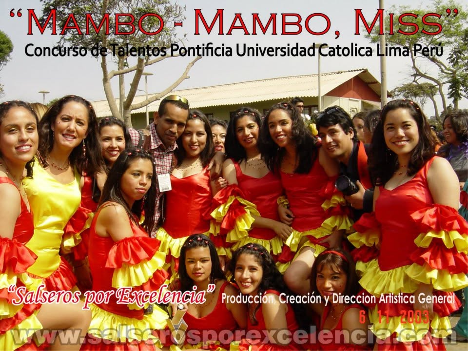 Elenco y dirección de Mambo–Mambo, Miss, 2003