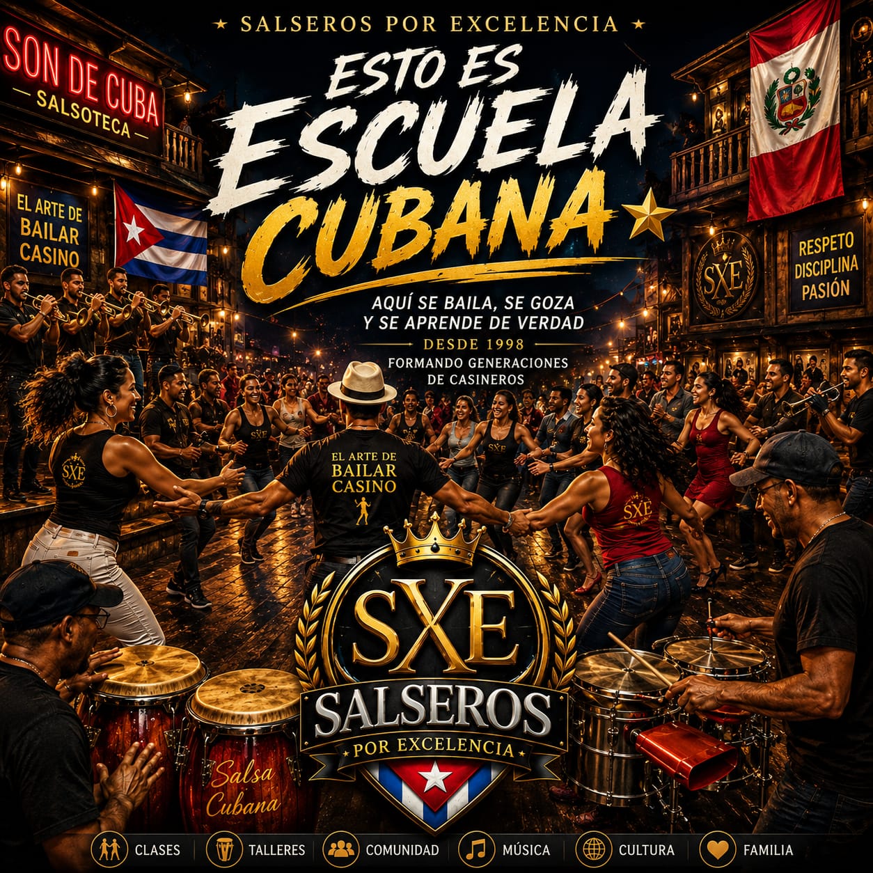 Carátula oficial de Esto es Escuela Cubana